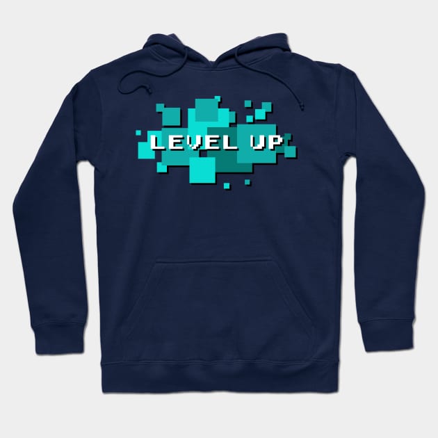 Level Up! Hoodie by CubeRider